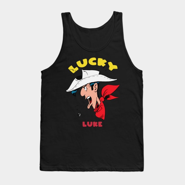 Lucky Luke Tank Top by lazymost